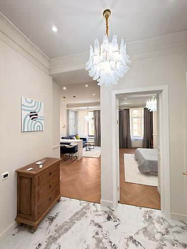 Продажа квартир: 2 комнаты, 48 м², Асанбай мкр Элитка, 2 этаж, Дизайнерский ремонт — 3