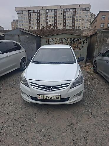 Hyundai Accent: 2015 г., 1.4 л, Автомат, Бензин, Седан