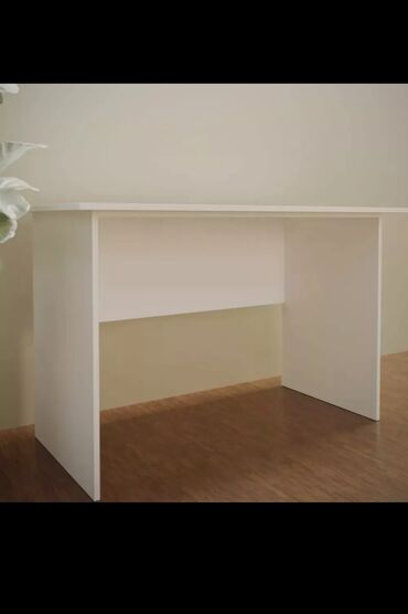 купить белый стол письменный: Офисный Стол, цвет - Белый, Новый