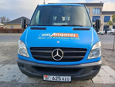uni 260b: Mercedes-Benz Sprinter платформа (бортовой грузовик) зад передняя — 1