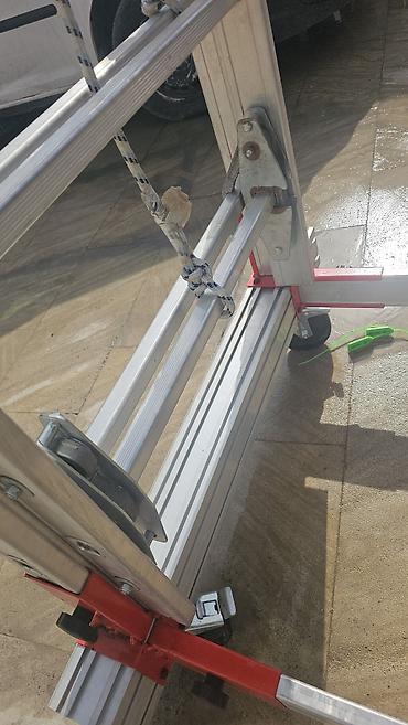 Nərdivanlar: Alüminium mobil iskele (platformalı) - Material: yüngül və möhkəm — 7