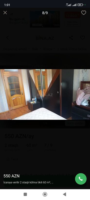 Uzunmüddətli kirayə mənzillər: Bəy otaq yoldaşı axrarıram, işliyən və təmizkar olmağı mütləqdi — 6