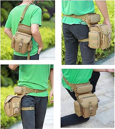 İdman çantaları: Hərbi və mülkü çantalar, planşetlər, bel və sinə çantaları — 13