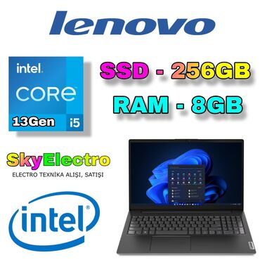 ASUS: Yeni Lenovo IdeaPad, 15.6 ", Intel Core i5, 256 GB, Ünvandan götürmə, Pulsuz çatdırılma, Ödənişli çatdırılma