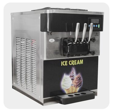 Dondurma aparatları: Dondurma aparatı Ice cream machine 3 Rəngli Masaüstü Dondurma Maşını