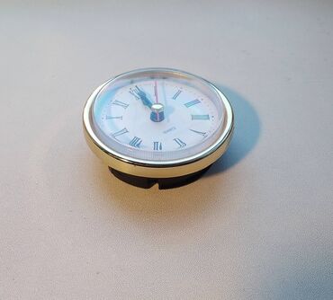 Часы для дома: Встраиваемые часы. Новые. Диаметр 65 мм. Для установки в мебель или
