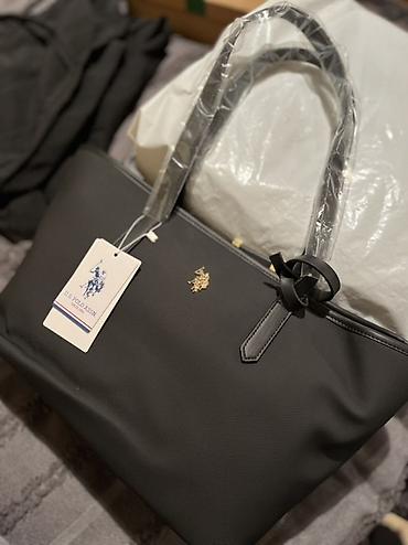 Çantalar: U.S. Polo Assn. qadın çantası - Model: Tote tipli günlük çanta - — 1