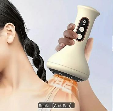 telefon ekran: Boyun-çiyin massaj cihazı – Açıq sarı rəng - Elektron idarəetmə — 1