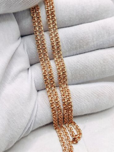 Цепочки: Плетение "Шопард" Золото 585 проба Ручная работа Вес цепи 32 гр — 18