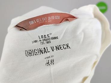 mango t shirt basic: H&M L.O.G.G., Koszulka dla mężczyzn, rozmiar S — 4