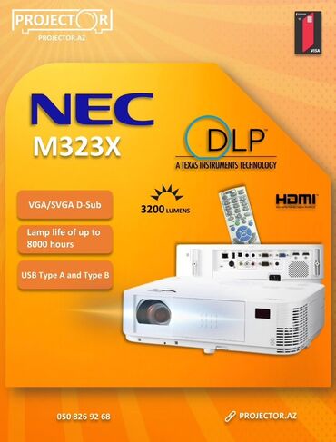 Lampalar: Projektor lampaları və AV receiver Təsvir: - Şəkillərdə müxtəlif — 182