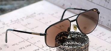 Naočare: RETKO! vintage RODENSTOCK titanium zlatnim detalji OVERSIZE. Veoma — 5