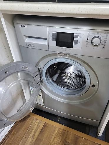 qapi zvanoku: Beko paltaryuyan 5kq 150azn. tam işlek. evden satişdi. Unvan — 1