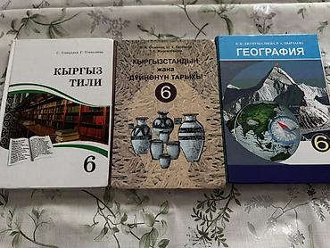 Китептер жана журналдар: Комплект школьных учебников (кыргызские и русские издания). В набор — 2