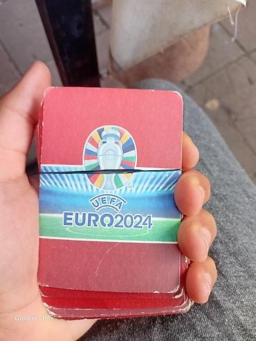 turk sekiller: UEFA EURO 2024 temalı futbol kolleksiya kartları dəsti - Mövzu: UEFA — 1