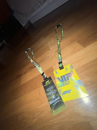 İncəsənət və kolleksiyalar: F1 VIP keçidləri (lanyard ilə) – 2026 - İki ədəd boyun asqılı — 1