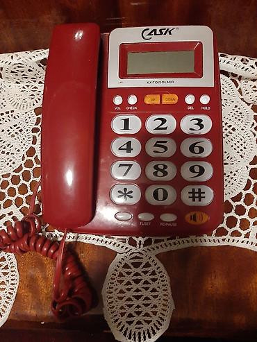 ses yazan diktafon: Stasionar telefon Simli, İşlənmiş — 1