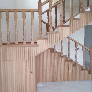 Pilləkən məhəccərləri: Taxta pilləkan sifatişi — 22