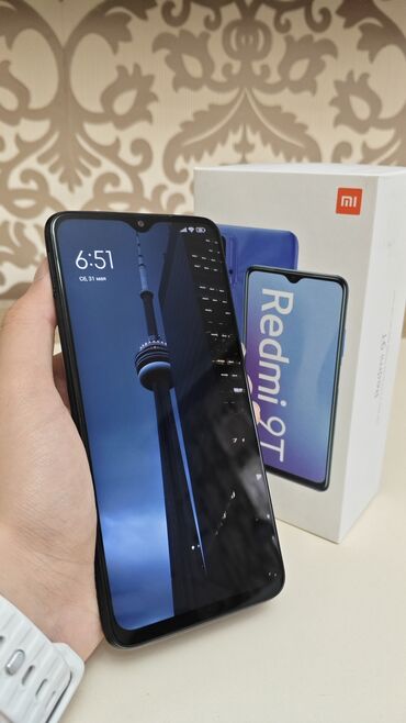 iphone7 red: Xiaomi Redmi 9T, 64 ГБ, цвет - Черный, 
 Сенсорный, Отпечаток пальца, Две SIM карты