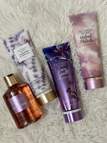духи и крем для тела: Лосьон для тела Victoria’s Secret Оригинал, заказывали из США Love
