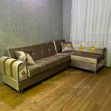 Ev üçün mebel: Künc divan, Yeni, Açılan, Bazalı — 1