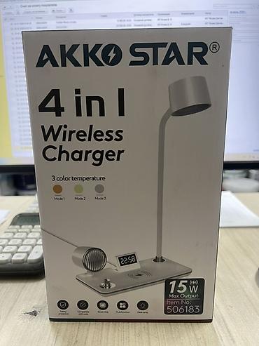 jack e4: AKKO STAR 4-in-1 Wireless Charger — многофункциональная станция для — 1