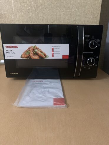 kondisioner qis rejimi: Mikrodalğalı soba Toshiba, Ayrıca dayanan, rəng - Qara, Yeni