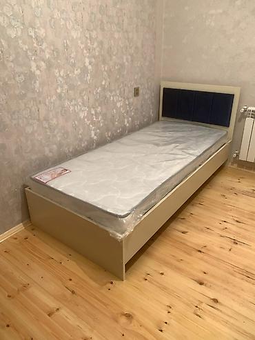 Çarpayılar: Yeni, Təknəfərlik çarpayı, Bazasız, Matras ilə — 3