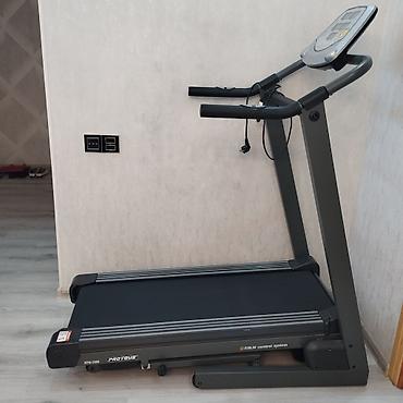 İdman və istirahət: Proteus MTM-5900 qaçış trenajoru Paneldəki qoruyucu jelatin belə hələ — 2