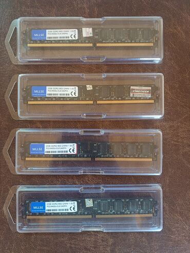 kompüter ram: Operativ yaddaş (RAM) ADATA, 8 GB, < 1333 Mhz, DDR2, PC üçün, Yeni