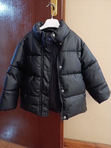 zara kids clothes: Zara, Leather jacket, 110-116