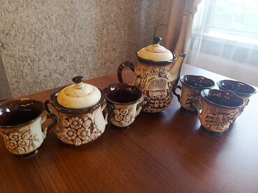 isti ağlay: Çay dəsti, Keramika, 6 nəfərlik