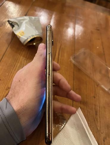 Apple iPhone: IPhone Xs Max, 256 GB, Qızılı, Simsiz şarj, Sənədlərlə, Face ID — 10