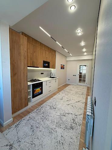 binar: 2 комнаты, 51 м², Боконбаева/Уметалиева Элитка, 8 этаж, Дизайнерский ремонт — 1