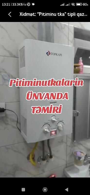 Su qızdırıcısı təmiri: Xidmət: “Pitimunutka” tipli qaz su qızdırıcılarının yerində — 4