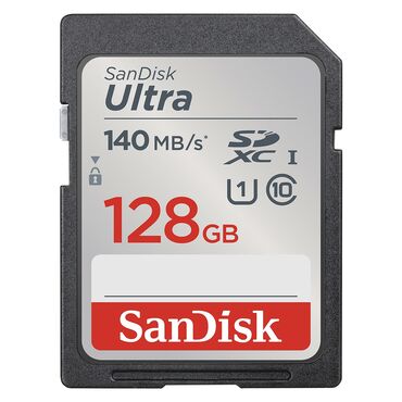 micro card 32gb: SanDisk 128GB orijinal SD kart.Foto ve video fayllarini tam