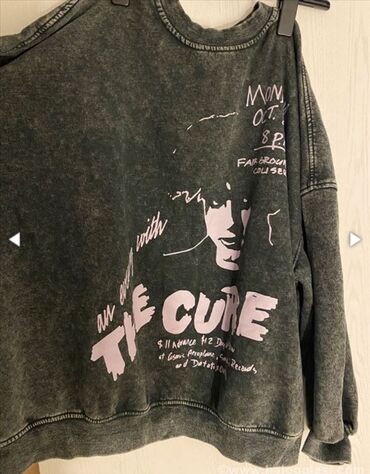 exit odeca: H&M, XL (EU 42), Print, color - Grey
