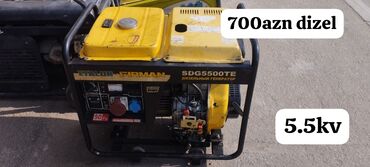 дизель генератора: Etalon-Firman SDG5500TE dizel generator - Güc: 5.5 kV - Yanacaq