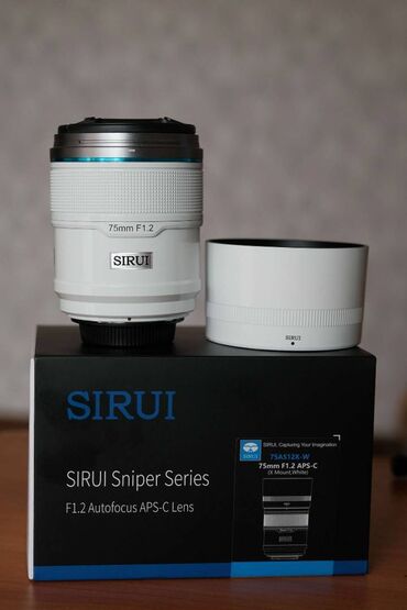 фото на визу: Продам Sirui Sniper 75mm F1.2 AF для Fujifilm. Отличный портретный