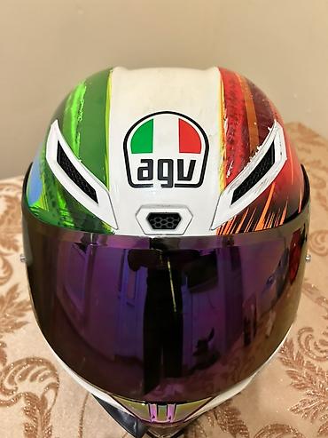 мотор велосипедный: AGV tam üzlü motosiklet dəbilqəsi – xüsusi dizayn - Brend: AGV - Növ — 1