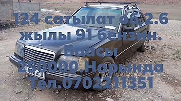 385 55: Mercedes-Benz W124: 1991 г., 2.6 л, Бензин, Седан — 1