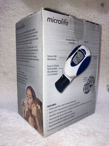 cərrahi alətlər: Yeni kimidir - Microlife Peak Flow Meter satılır Microlife Peak Flow