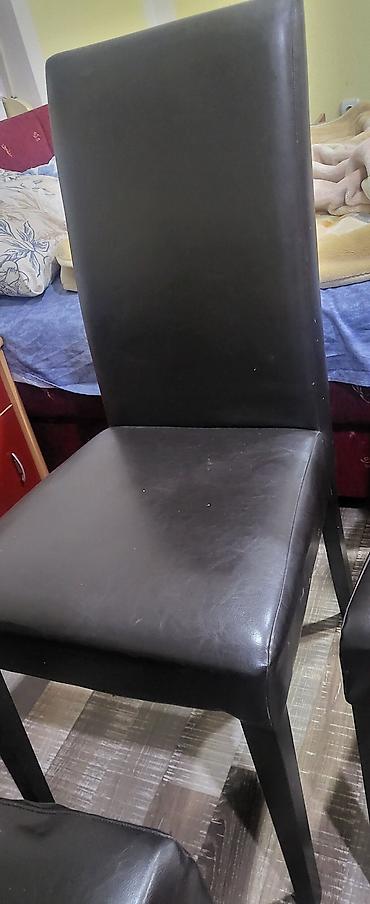 Stolice: Stolice 6 komada nekima je samo naslon utonuo moze da se sredi jedna — 2