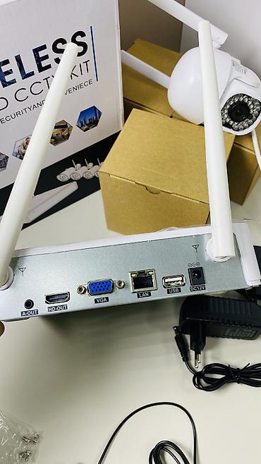 web camera: Комбо комплект видеонаблюдения — 4 беспроводные камеры + nvr +500 gb — 9