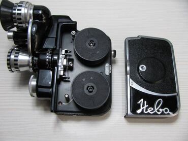 Видеокамеры: Продаю советскую, рабочую, красивую, винтажную кинокамеру "Нева" 1963 — 7