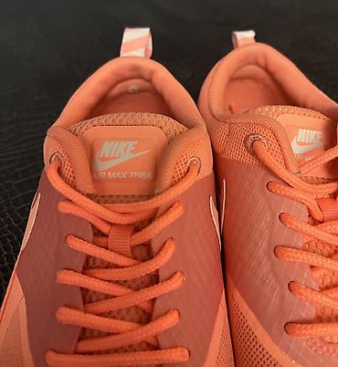 asics кроссовки: Nike, Размер: 37.5, цвет - Оранжевый, Б/у — 5