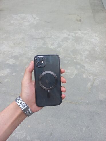IPhone 11, 64 ГБ, Черный, Гарантия, Беспроводная зарядка, Face ID