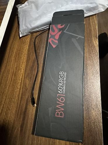 Настольные ПК и комплектующие: BW61 60% RGB Gaming Klaviatura Yenidir sadece acilib yoxlanilib - — 3