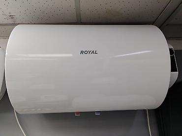 Водонагреватель ROYAL, накопительный, настенный. Корпус выполнен в