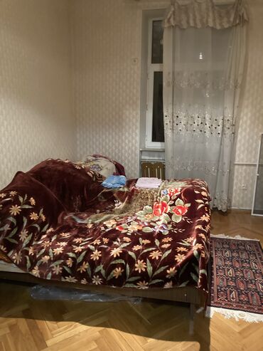 детские кровати: Б/у, Двуспальная кровать, Без подьемного механизма, С матрасом, Без выдвижных ящиков, Азербайджан